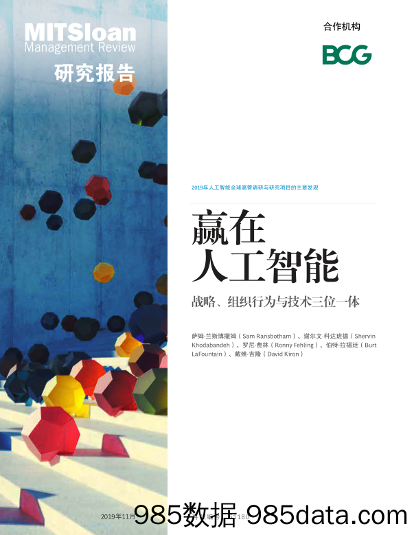 BCG-赢在人工智能——战略、组织行为与技术三位一体-2019.11