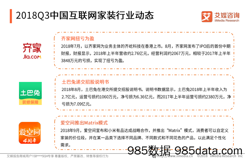 【营销-互联网】艾媒-2018Q3中国互联网家装市场季度监测报告-2018.12插图4