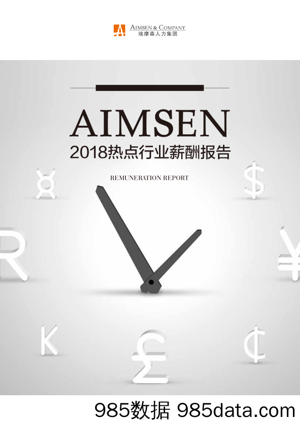 【营销-人力资源】2018热点行业薪酬报告(完整版)-埃摩森AIMSEN-2018.12