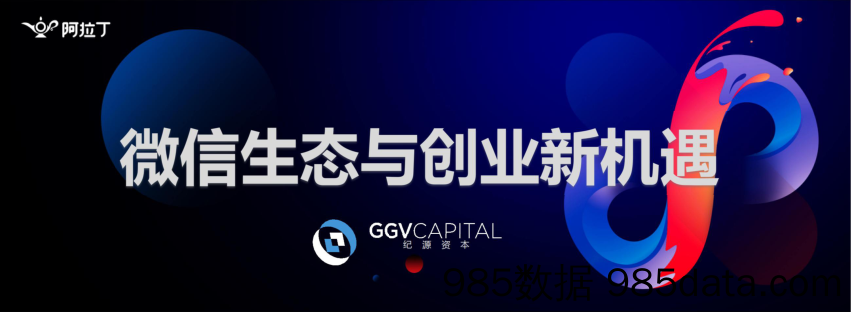 阿拉丁年会-从投资视角看小程序在社交电商中的变量-彭笑玫 GGV 纪源资本-2019.1.5