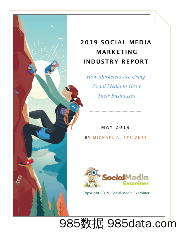 【营销】SocialMedia-2019年社交媒体营销行业报告（英文）-2019.5