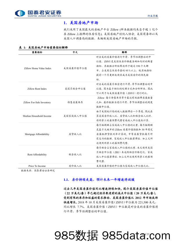 房地产行业全球房地产观察报告（11月）：海外房产高位调整，季节性干扰大-20181130-国泰君安插图3