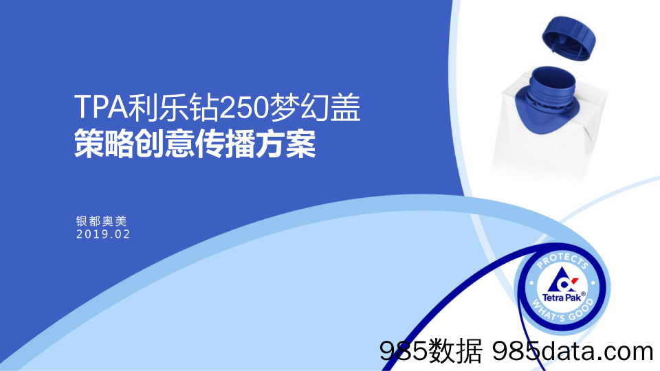 20190805-2019年TPA利乐钻250梦幻盖策略创意传播方案插图1