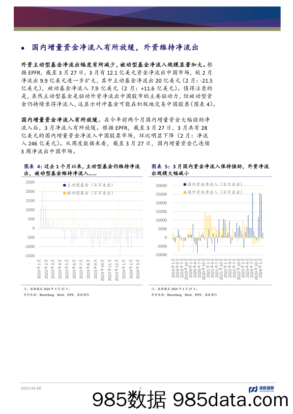 月度资金流：关注南向资金加仓较多的个股-240408-浦银国际插图4