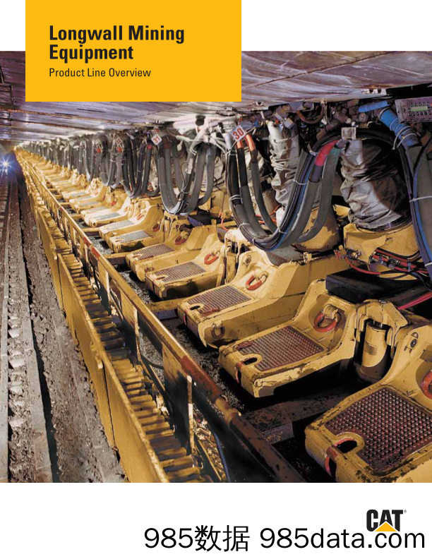 卡特彼勒Caterpillar_产品宣传册Brochure_T500C.com_Longwall Mining Equipment