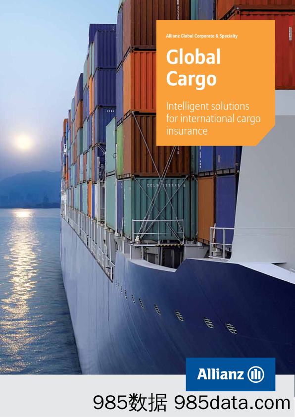 安联保险Allianz_业务宣传册Brochure_T500C.com_Global Cargo插图