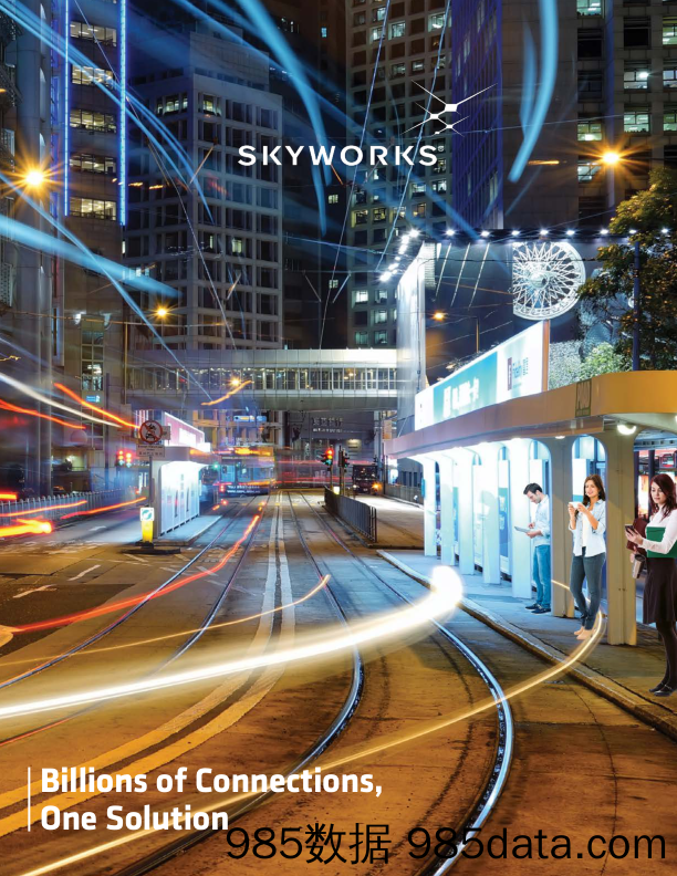 思佳讯Skyworks_公司宣传册Brochure_T500C.com_Corporate Brochure插图