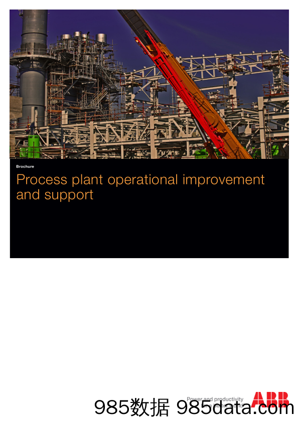 瑞典ABB集团_产品宣传册Brochure_T500C.com_Process Plant Operational Improvement