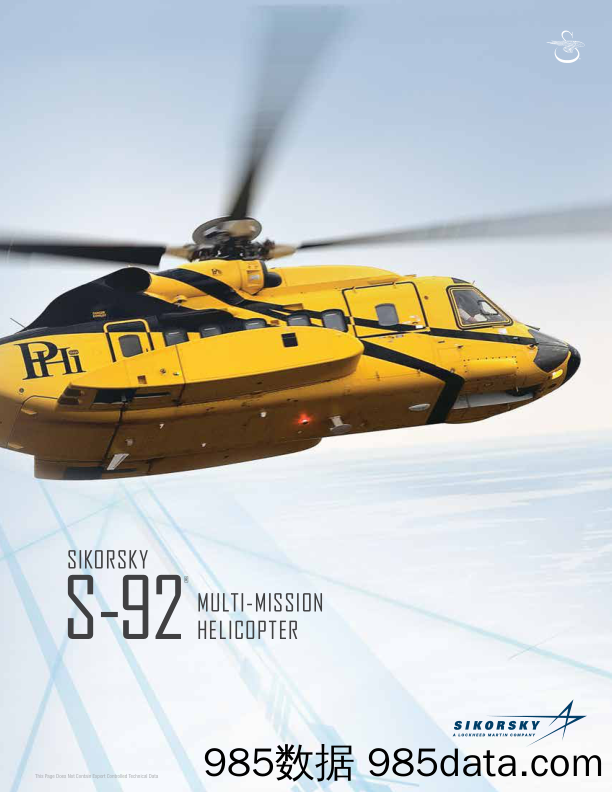 西科斯基Sikorsky_产品宣传册Brochure_T500C.com_S92 multi mission helicopter brochure