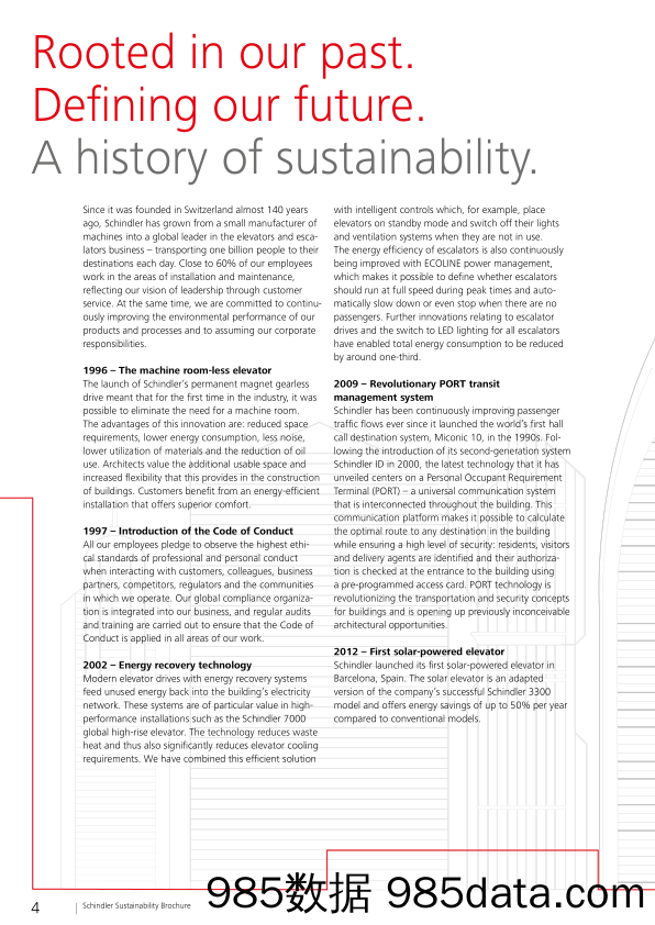 迅达电梯Schindler_倡议宣传册Brochure_T500C.com_Sustainability 2014插图5