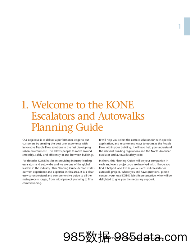 通力电梯KONE_业务宣传册Brochure_T500C.com_Escalator AutoWalk Planning插图4