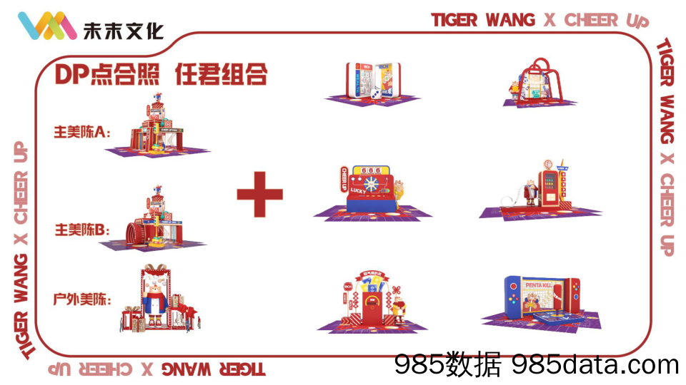 【元旦策划案例】2022【TIGER WANG之元气潮我来】圣诞春节新年虎年IP美陈方案插图5