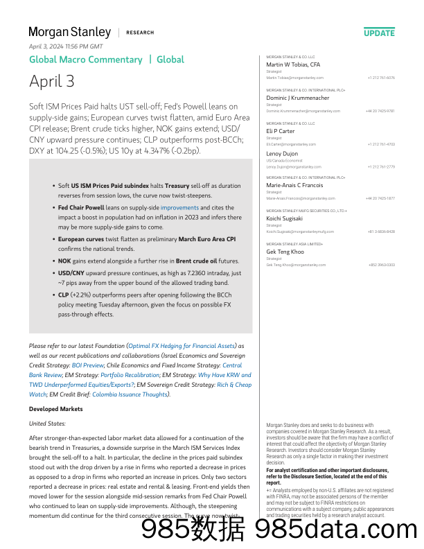 Morgan Stanley Fixed-Global Macro Commentary April 3-107386685