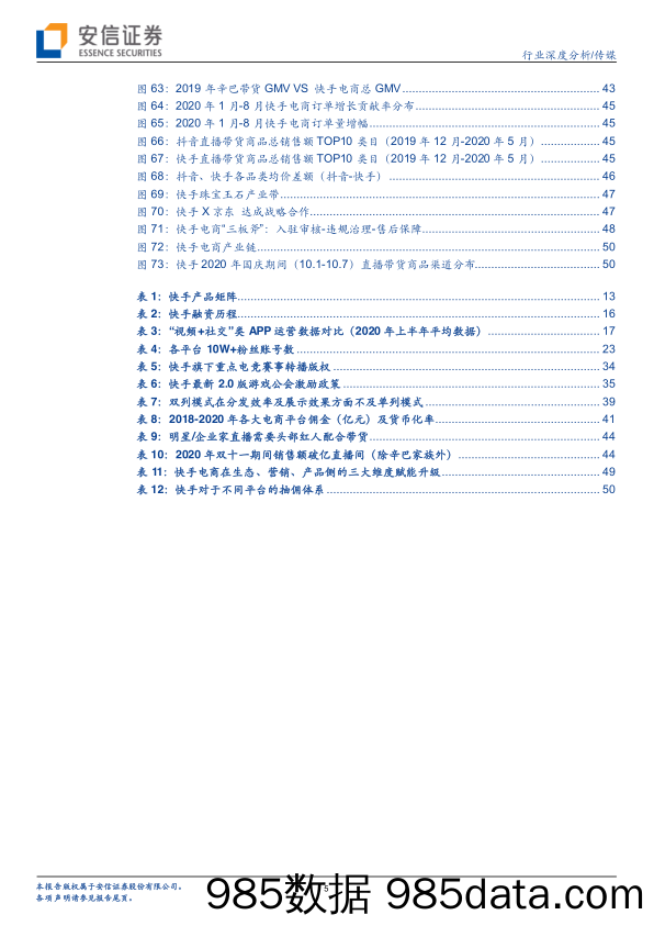 【抖音_快手_直播-研报】短视频行业深度：快手，全民开“屏”时代的万花筒-20201203-安信证券插图4