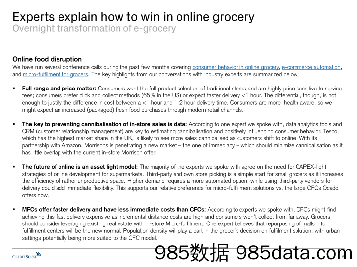 【跨境电商】瑞信-欧洲-零售行业-全球食品零售晴雨表：全球电商杂货图示-2020.8.24插图4