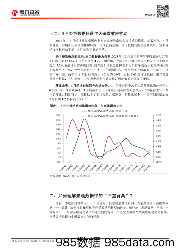 【粤开宏观】如何理解一季度经济数据的总体表现与三重背离-240416-粤开证券插图4