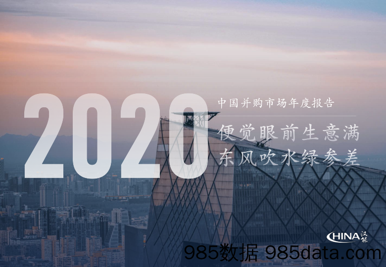 20210304-【并购】2020年度并购报告-汉能投资-202101