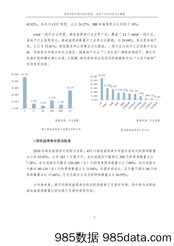 【最新地产研报】中证指数-信用风险区域化特征明显，房地产行业风险逐步暴露-2021.1插图3