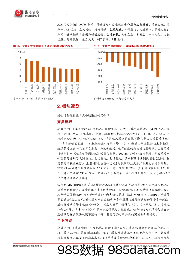 【游戏市场研报】传媒周报：游戏市场增速回归常态，规范中继续前行插图4