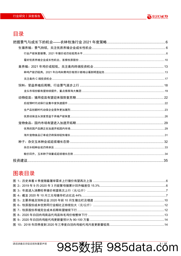 【农林牧渔-研报】农林牧渔行业2021年度策略：把握景气与成长下的机会-20201221-长江证券插图2