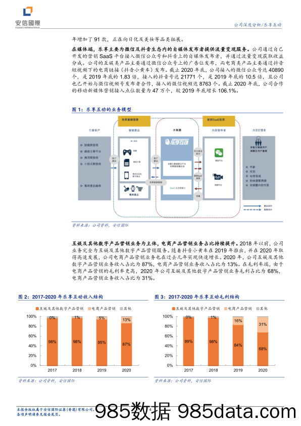 【广告传媒-研报】乐享互动：乘自媒体变现之风，拥抱兴趣电商浪潮-安信国际-20210507插图3