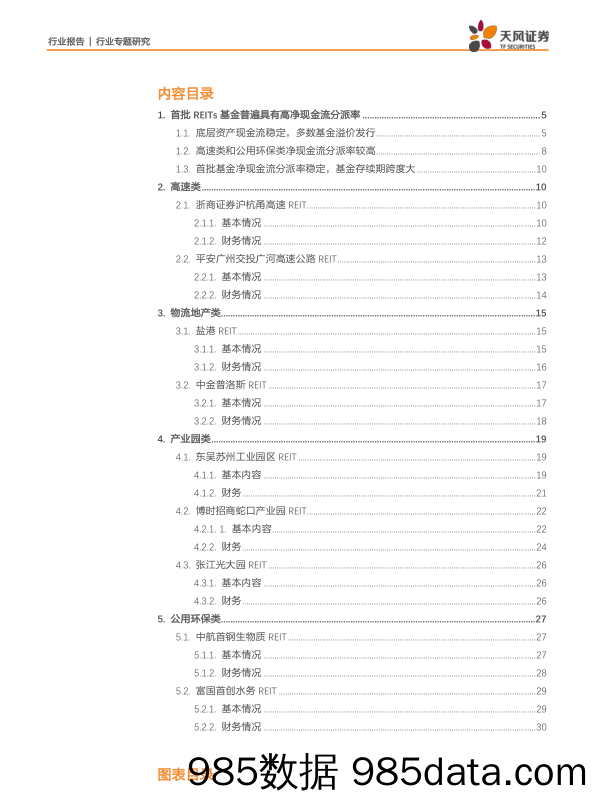 20210628-【房地产】房地产行业中国房地产资产证券化研究系列之四：REITs科普三，首批公募REITs有哪些特征？-天风证券-20210607插图1