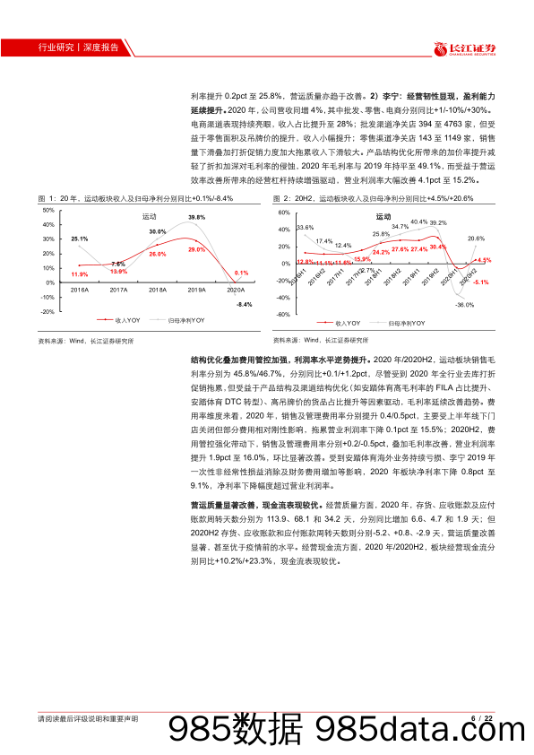 【服装服饰-市场研报】纺织品、服装与奢侈品行业2020年-2021Q1综述：收入修复明显，资产质量趋优，未来可期-20210506-长江证券插图5