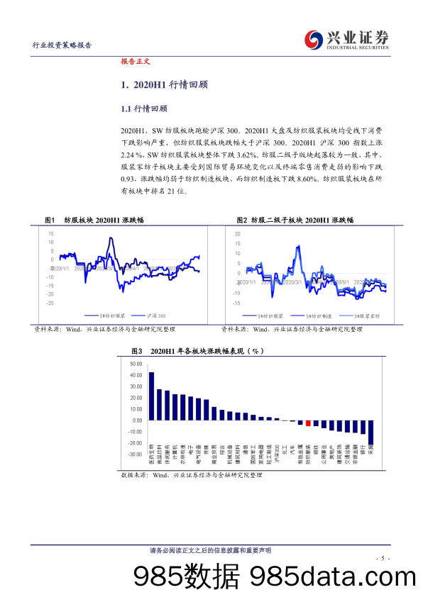 【服装服饰-市场研报】纺织服装行业2020H1纺服板块中报总结：线下消费需求低迷，电商新零售景气度高-20200908-兴业证券插图4