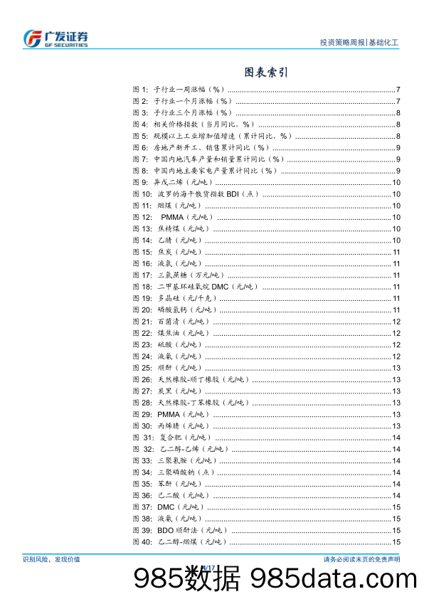 基础化工行业：关注涨价品种弹性，PC、丙酸反倾销裁定落地-240421-广发证券插图3