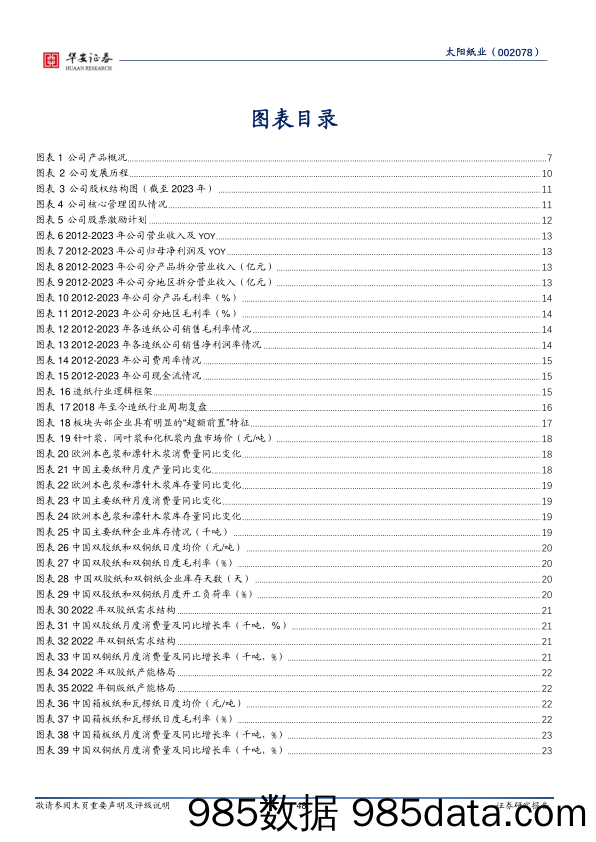 太阳纸业(002078)横向产品多元化，纵向林浆纸一体化-240424-华安证券插图2