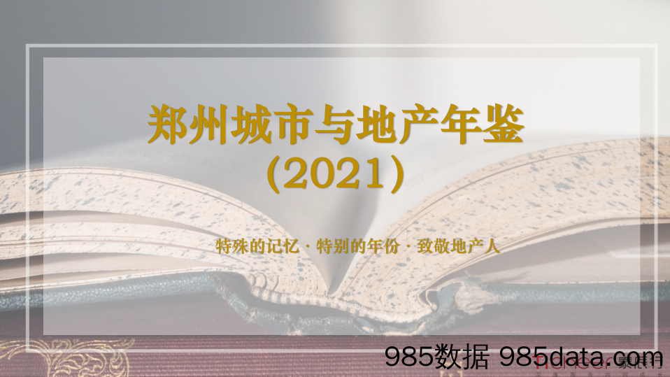 泰辰行-郑州城市与地产年鉴（2021）