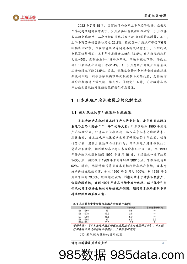 固定收益专题：地产行业发展迎来新旧模式转换重要契机-20221017-上海证券插图2