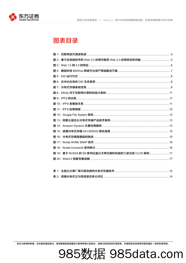 【区块链分析】通信行业区块链系列报告八：Web 3.0，基于区块链构建基础设施，有望加速部署分布式存储-20220523-东方证券插图2