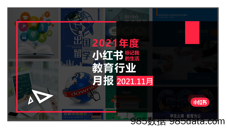 小红书2021年教育行业月报（11月）