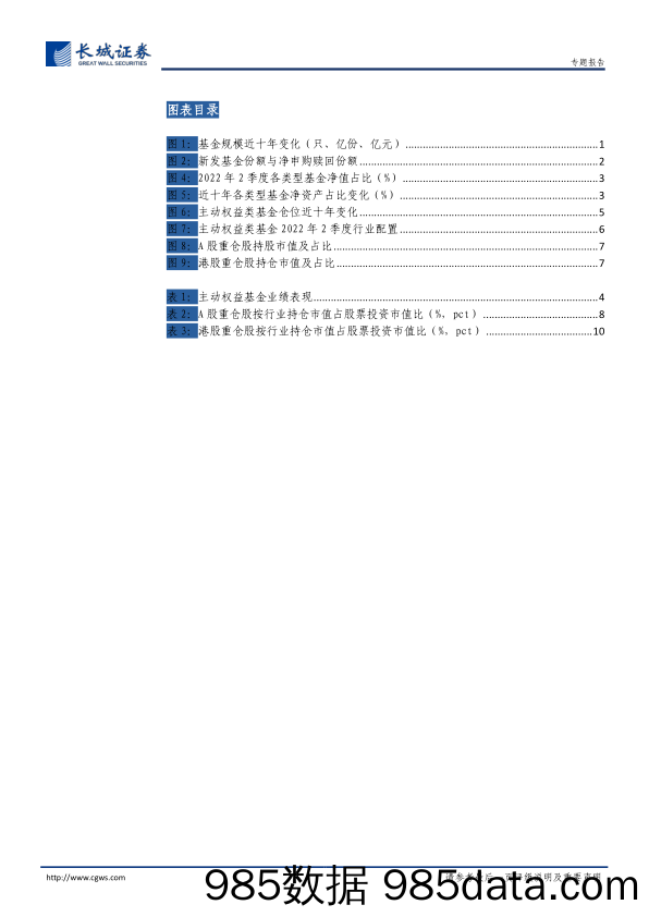 【股票基金市场】基金2022年2季报点评：消费首获加仓，电子医药遭减持-20220723-长城证券插图2