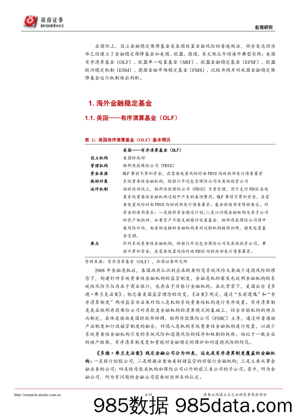 【股票基金市场】金融稳定保障基金的国际借鉴与中国实践走向何方？-20220402-浙商证券插图3