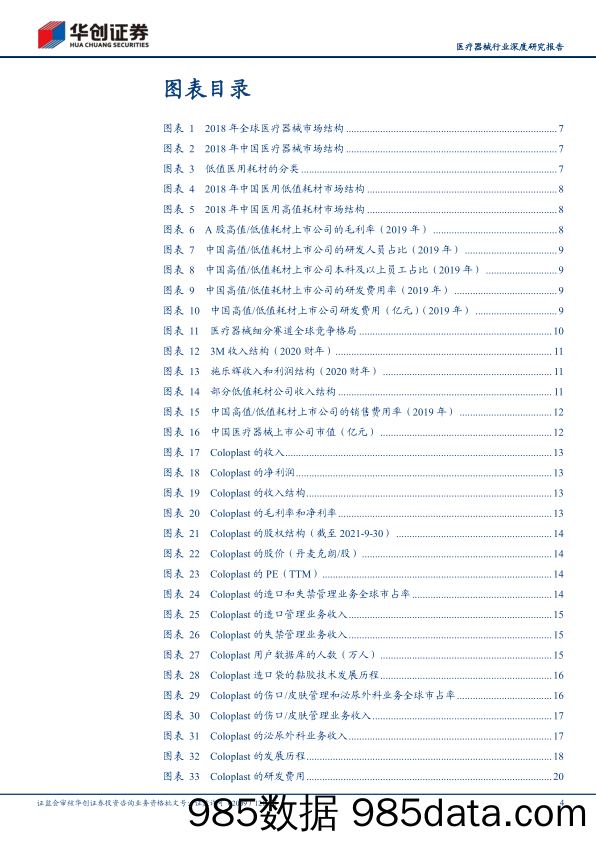 【医疗行业研报】医疗器械行业深度研究报告：华创医疗器械求索系列1，低值耗材领域能否产生巨头-20211215-华创证券插图3