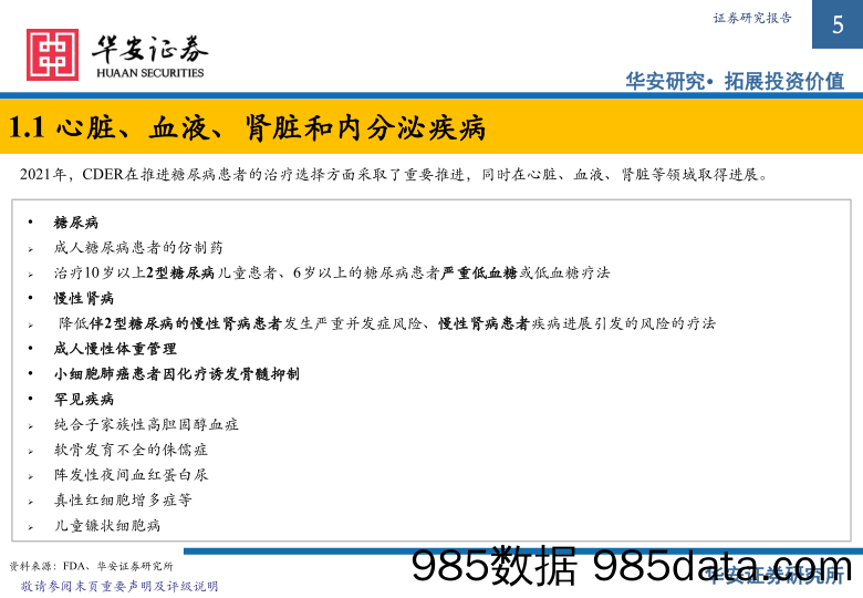 【医疗行业研报】医药行业：2021-2022.02 FDA获批新药概览-20220209-华安证券插图4