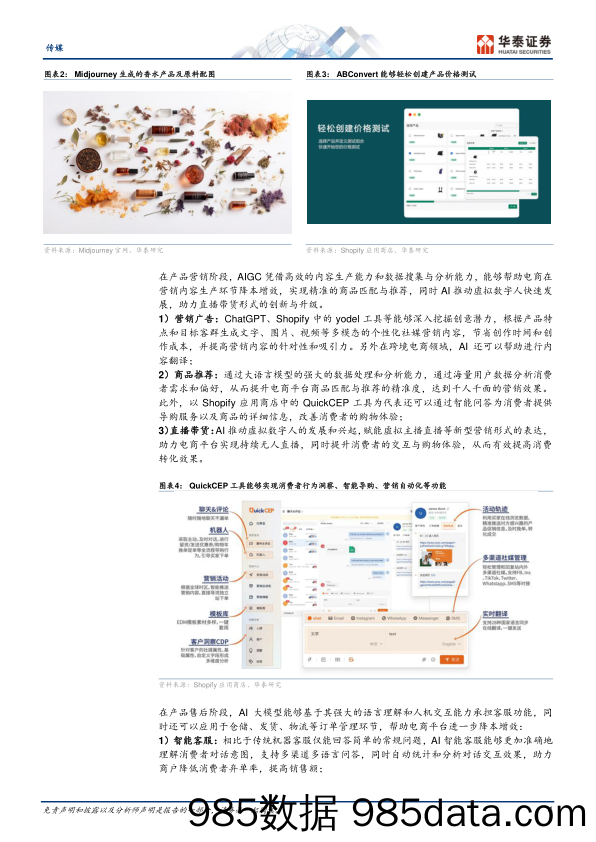 传媒行业专题研究：AI+电商，产品落地进行时-20230426-华泰证券插图3