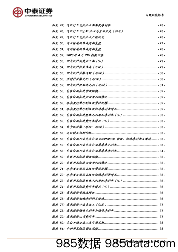 轻工行业2022年&2023Q1业绩总结：至暗已过，需求&盈利修复在途-20230508-中泰证券插图4