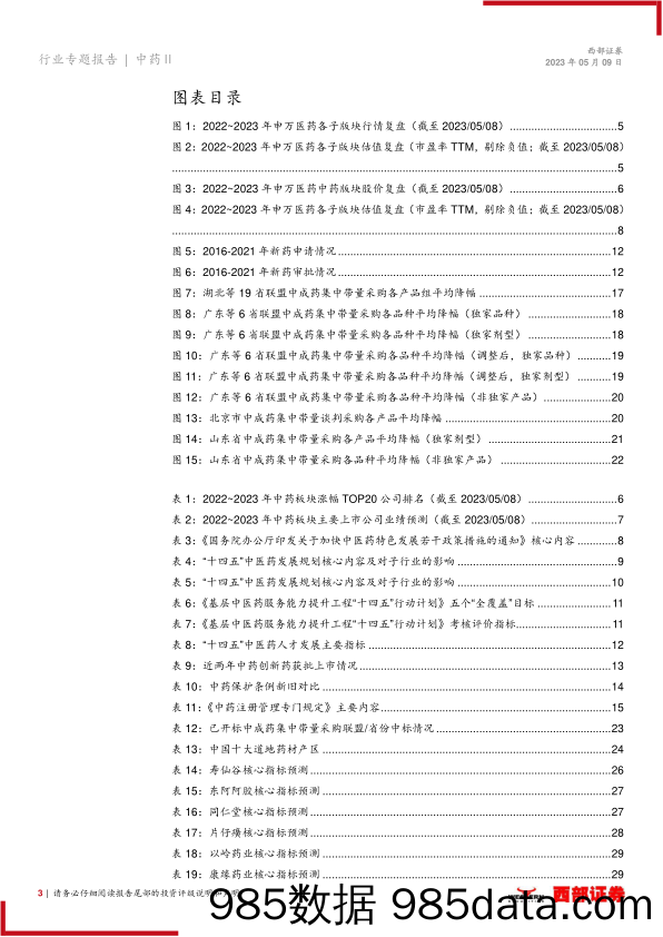 中药行业2023年中期策略报告：“中特估”体系下，OTC和中药创新迎价值回归-20230509-西部证券插图2