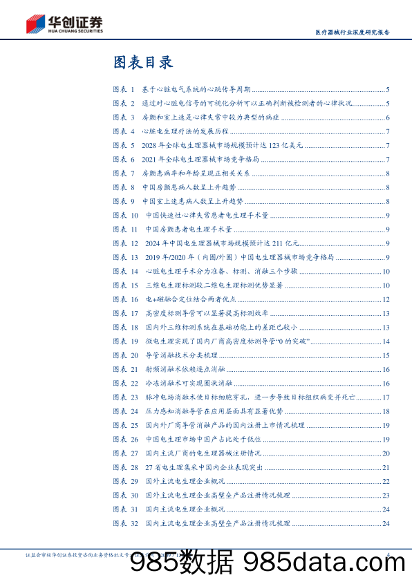 医疗器械行业深度研究报告：医疗器械求索系列5，电生理行业国产替代机会分析-20230520-华创证券插图3