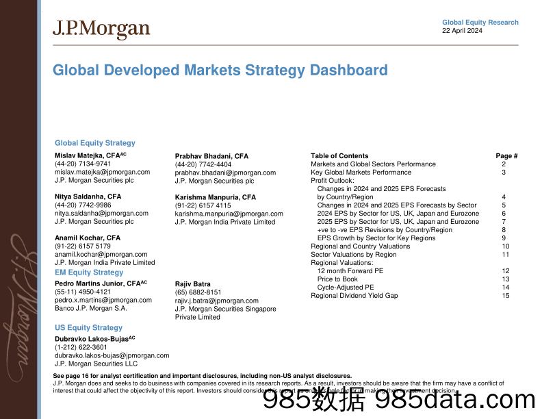 JPMorgan-Global Developed Markets Strategy Dashboard-107742146