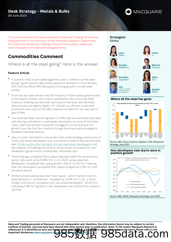 Macquarie Research-Commodities Comment-