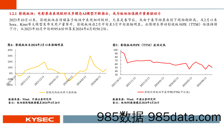 传媒互联网行业2024年中期投资策略：AI应用落地生根，内容复兴行而不辍-240507-开源证券插图4