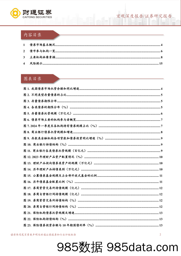 机构行为探微系列研究之一：利率走势，谁来定价？-240508-财通证券插图1