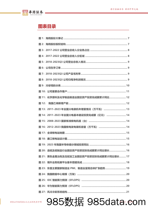 海鸥股份-603269.SH-国内冷却塔领军者，有望受益于液冷及氢能红利-20240407-华源证券插图3