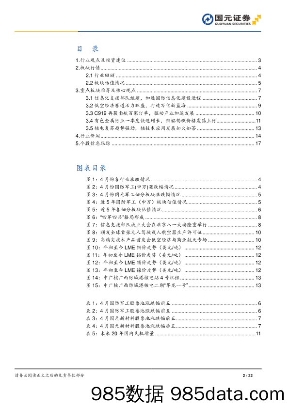 军工及新材料行业月报：新兵种调整彰显未来发展方向，多领域进展取得阶段性突破-240512-国元证券插图1