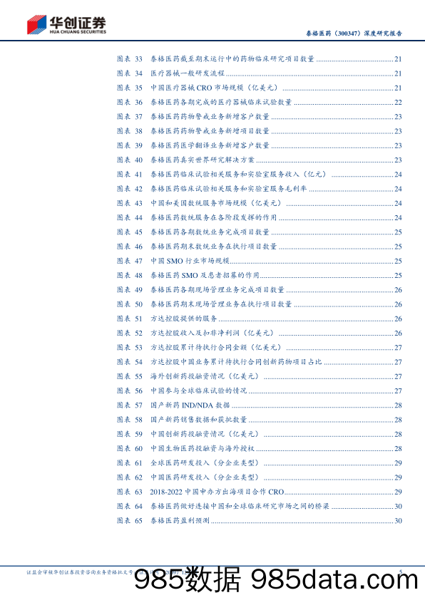 泰格医药(300347)深度研究报告：本土临床CRO领跑者，有望充分受益行业走向量价双升-240512-华创证券插图4