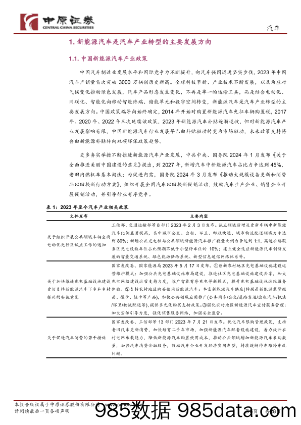 汽车行业：新能源汽车产业链分析之河南概况-240520-中原证券插图4